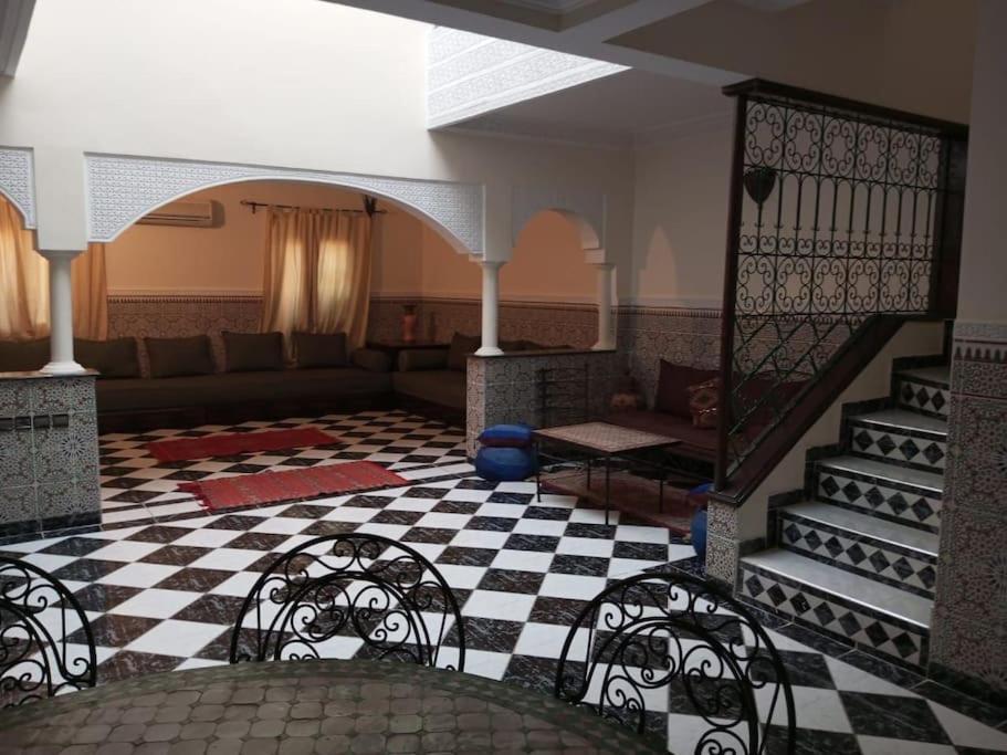 Duplex Style Riad Residence Avec Piscines Марракеш Экстерьер фото